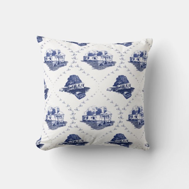 Släpsopor Toile [dekorativ kudde] Kudde (Framsida)