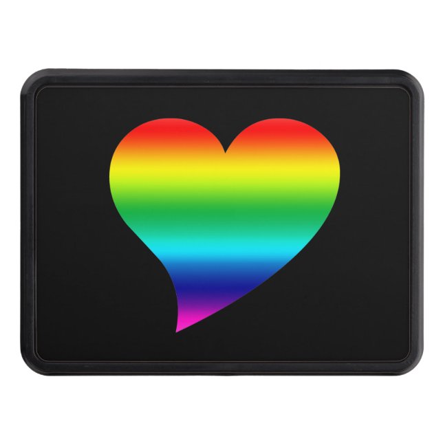 Släpvagn med stor pride för regnbåge lgbtq lgbt He Dragkroksskydd (Framsidan)