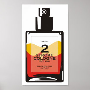 "Slår 2 den Cologne" Sledders.com affischen Poster