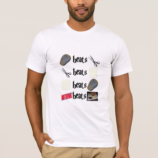 "Slår ingenting Sushi" manar T-tröja Tee Shirt (Framsida)