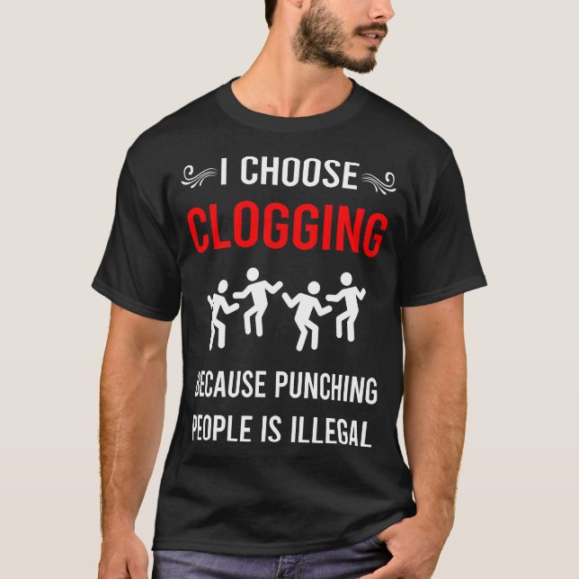 Slår loggloggloggning t shirt (Framsida)
