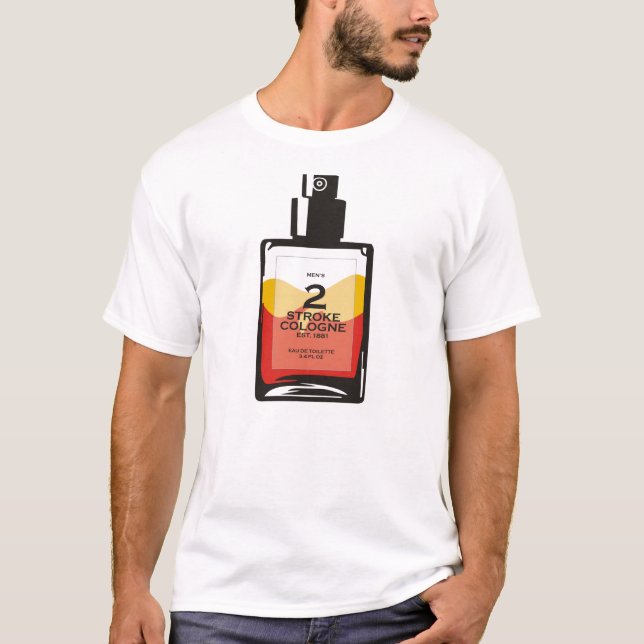 "Slår manar 2 den Cologne" vitSledders.com Tee (Framsida)