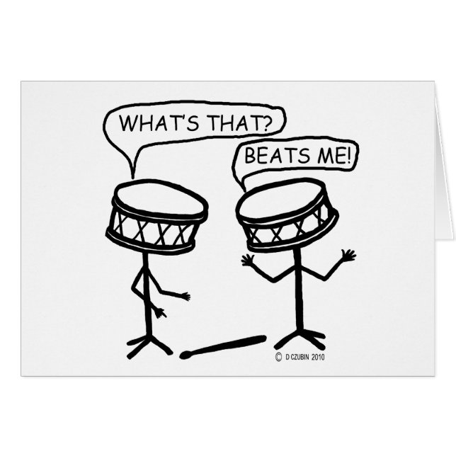 Slår mig hälsningskort (Framsidan Horizontal)