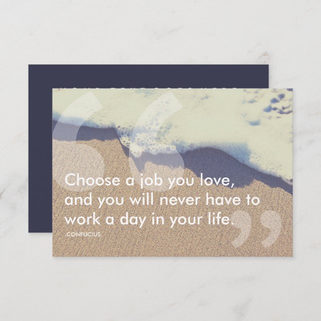 slarvig framgångscitat inbjudningar (Fram/baksida)