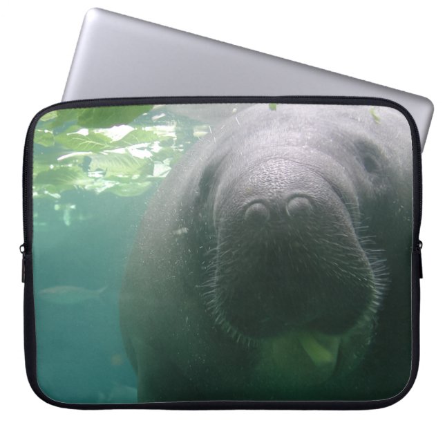 Slarvig Manateebärbar dator Laptop Fodral (Framsidan)