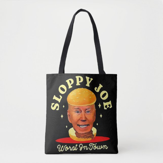 Slarvige Joe Biden Anti President  Tygkasse (Framsida)