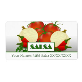 Slasa Preserve Canning Label Fraktsedel