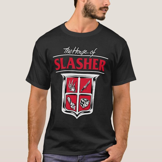 Slasher hus t shirt (Framsida)