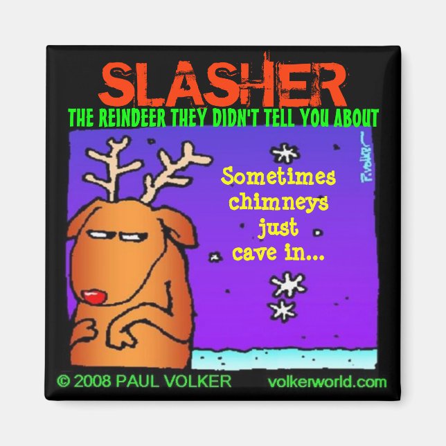 SLASHER magnet (Framsidan)