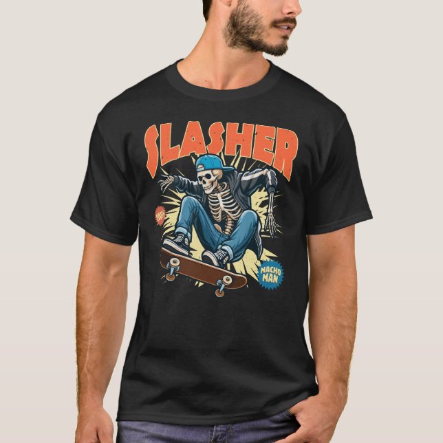 SLASHER T SHIRT (Framsida)