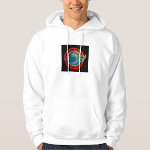 Slåss den flammande norströjan sweatshirt med luva