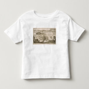 Slåss nära townen av Levice i 1664, illustrati Tee