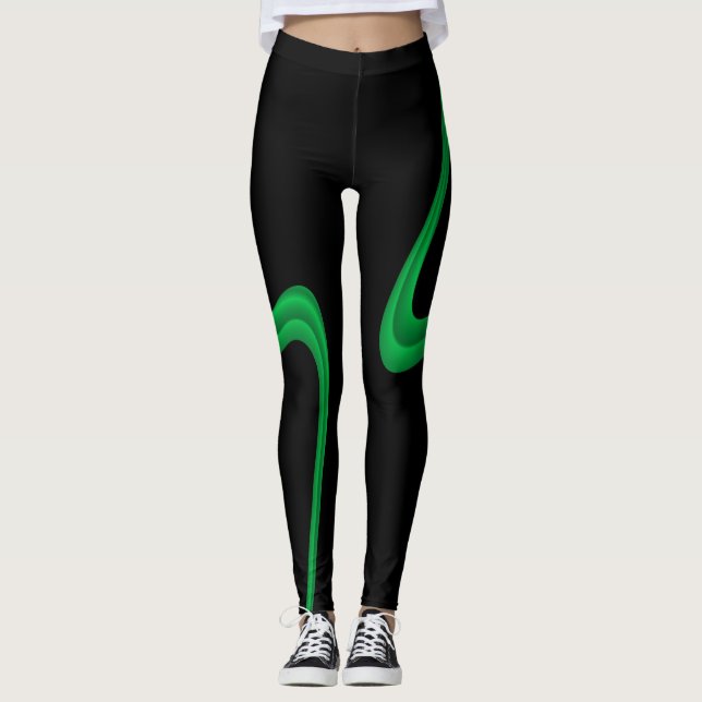 slät damasker med att matcha tanken leggings (Framsida)