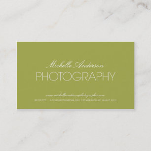 SLÄT FOTOGRAFIVISITKORT FÖR FOTOGRAF %PIPE% VISITKORT