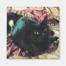 Slät kattungemagnet magnet