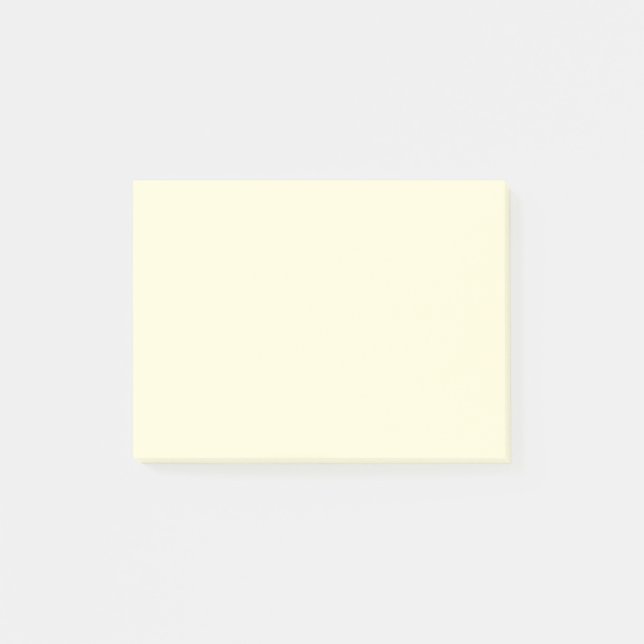 Slät kräm post-it block (Framsida)