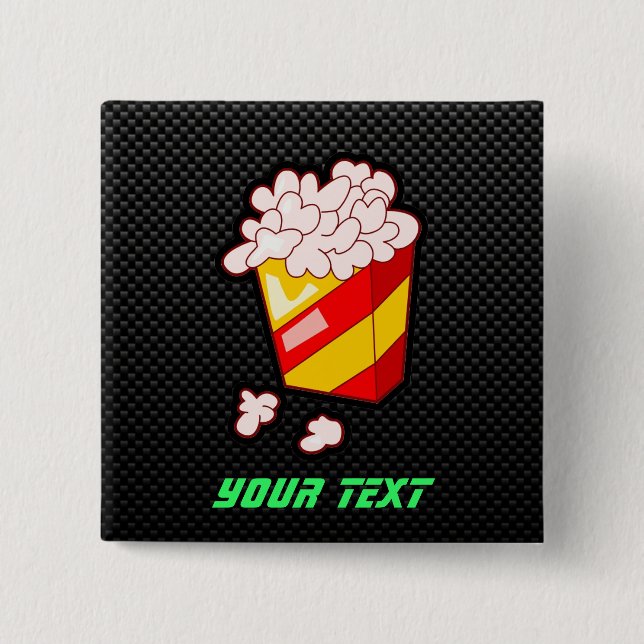 Slät Popcorn Knapp (Framsida)