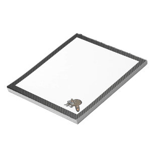 Slät Raccoon Anteckningsblock