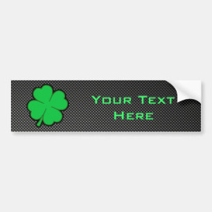 Slät Shamrock Bildekal