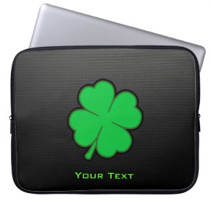 Slät Shamrock Laptop Fodral