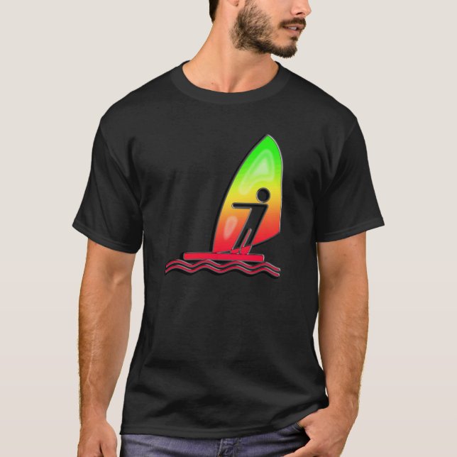 Slät surfing t shirt (Framsida)