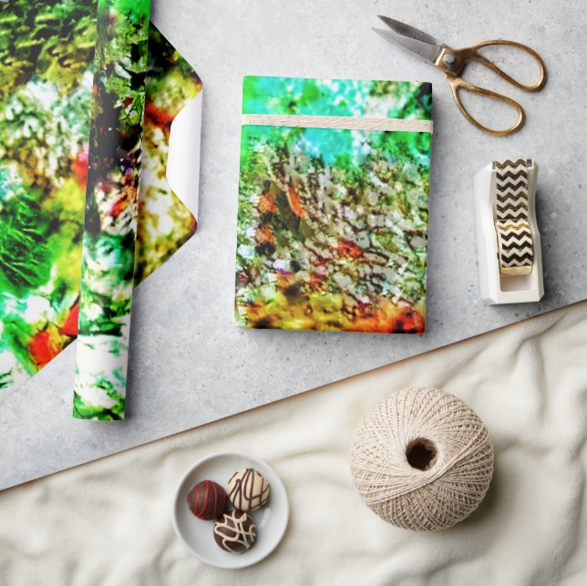 Slät textur gul Inpackningspapper, Förtjusande sol Presentpapper (Hantverk)