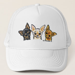 Släta ChihuahuaTrio Keps