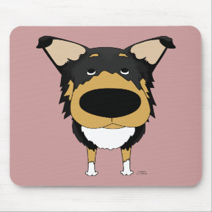 Släta collien Mousepad Musmatta