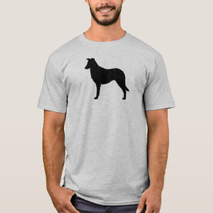Släta Colliesilhouetten T-shirt