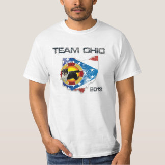 Släta den bestrukna gränsCollie"Ned" T-tröja T Shirt