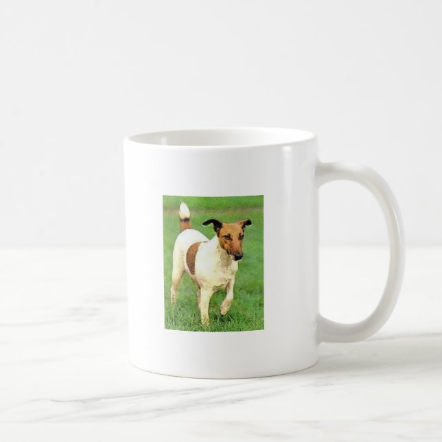 Släta foxterriern kaffemugg (Höger)