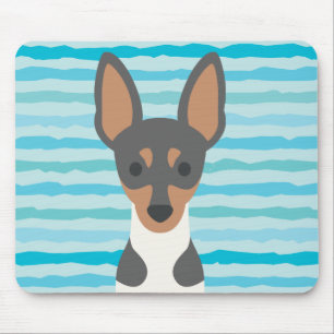 Släta foxterriern Mousepad Musmatta