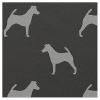 Släta foxterrierSilhouettesmönster