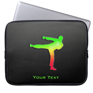Släta kampsportar laptop fodral