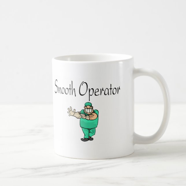 Släta operatören kaffemugg (Höger)