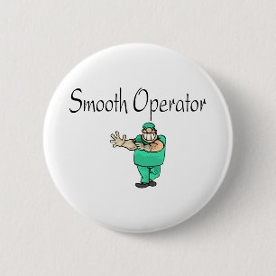 Släta operatören knapp
