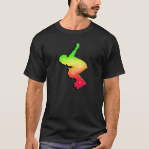 Släta Rollerblading Tee