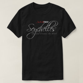 Släta Seychellerna - mörk T Shirt