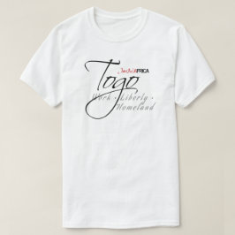 Släta Togo - tända T Shirt