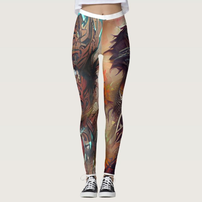 slätande leggings (Framsida)