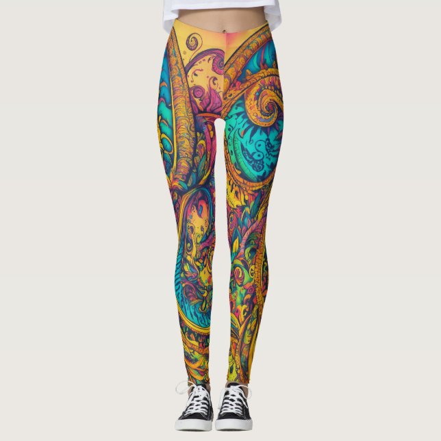 slätande leggings (Framsida)