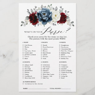 Slate Blue Burgundy White Ivory Möhippa Game