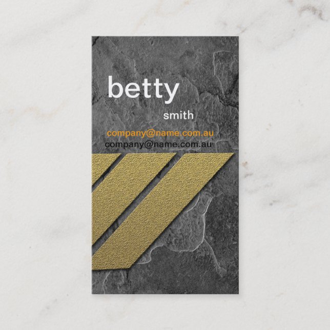 Slate BusinessCard Visitkort (Framsida)