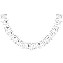 Slate Confetti Watercolor Dots Bunting Flagga