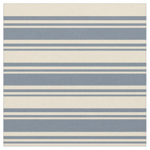 Slate Grått & Beige Färgad Mönster Tyg