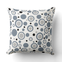 Slate Grått Geometric Circles