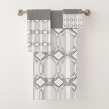 Slate Grått White och Black Modern