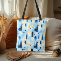 Slate Lugn Abstrakt - Blue, Grått, Black Geometric