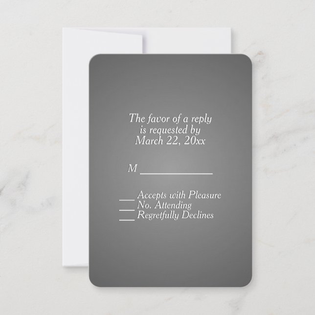 Slate RSVP OSA Kort (Framsida)