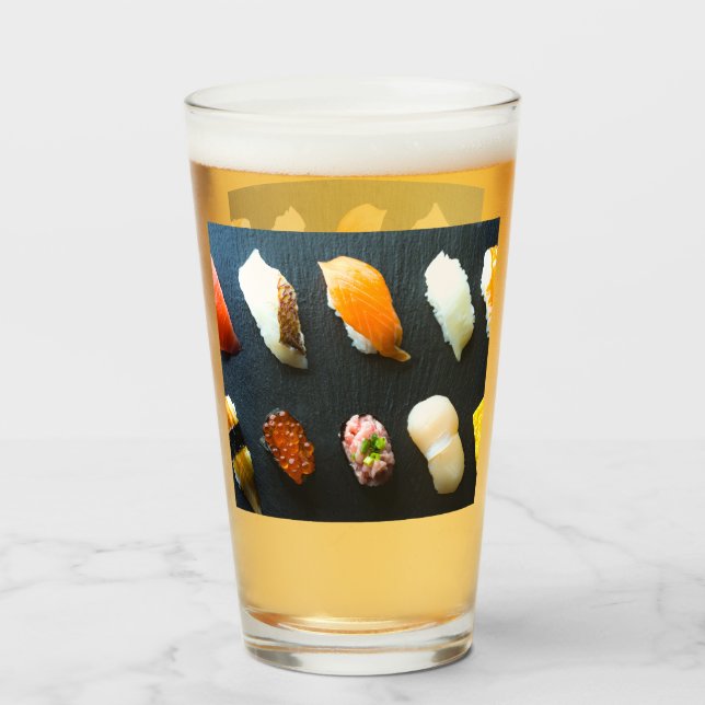 Slate & Sizzle – Sushi Goes Sophisticated Glaskopp (Framsida fylld)